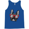 frenchie hipster Tank Top