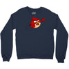 now with fists Crewneck Sweatshirt