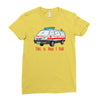 how i roll ambulance Ladies Fitted T-Shirt