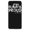 black and proud Samsung Galaxy S7