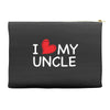 I Love My Uncle Accessory Pouches