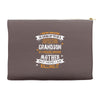 Super Cool Grandson Of A Freaking Awesome Mother Accessory Pouches