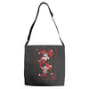 quinn of heart Adjustable Strap Totes
