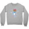 narwhal donuts kawaii cute unicorn harajuku sweet cool awesome Crewneck Sweatshirt
