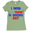 i voted for trump to overturn gay Ladies Fitted T-Shirt