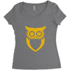 owl  (10) Women's Triblend Scoop T-shirt