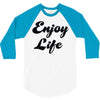 enjoy life 3/4 Sleeve Shirt