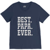 best papa ever V-Neck Tee