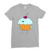 funny cartoon Ladies Fitted T-Shirt