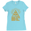 real eyes realize real lies Ladies Fitted T-Shirt