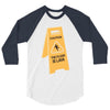 the floor is lava 3/4 Sleeve Shirt