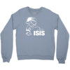 pee on isis decal look Crewneck Sweatshirt