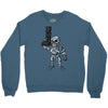 time traveling cyborg Crewneck Sweatshirt