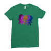 dancing groot Ladies Fitted T-Shirt