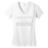 awkward is my specialty Women's V-Neck T-Shirt