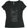 dead priest Women's Triblend Scoop T-shirt