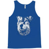 round neck dog wolf Tank Top