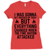 I blame the Fire Nation for my laziness Ladies Fitted T-Shirt