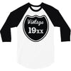 vintage 3/4 Sleeve Shirt