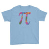 spring pi tshirts  flowery colorful pi day gifts Youth Tee