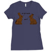 my butt hurts Ladies Fitted T-Shirt