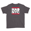 mad nyc new york city run fashion baseball jersey Youth Tee