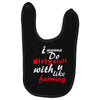 dirty stuff cool Baby Bibs