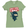 what's good my ninja Ladies Fitted T-Shirt