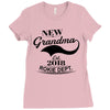 New Grandma 2018 Rokie Dept. Ladies Fitted T-Shirt