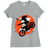 black attack Ladies Fitted T-Shirt