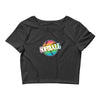 neon softball Crop Top