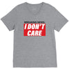 Breaking News i Don't Care V-Neck Tee