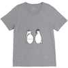peace and hate can you tell the difference V-Neck Tee