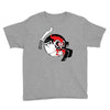 samurai jack and aku yin yang Youth Tee