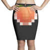 peach t Pencil Skirts