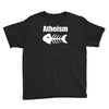 atheism fish skeleton Youth Tee