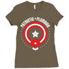 patriotic plumbing Ladies Fitted T-Shirt