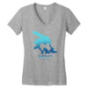 mega water Women's V-Neck T-Shirt
