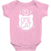 i only have one cat my cat has a few cat Baby Onesie