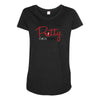 fahrie77 Maternity Scoop Neck T-shirt