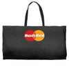 hustle hard Weekender Totes