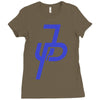 jake paul blue Ladies Fitted T-Shirt