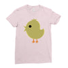 chicken baby Ladies Fitted T-Shirt
