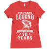 The Fishing Legend Reeling Them In For 70 Years Ladies Fitted T-Shirt