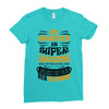 My Daughter Is Super Awesome Her Stepmom Ladies Fitted T-Shirt