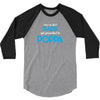 Only the best Dads Get Promoted to Poppa 3/4 Sleeve Shirt