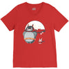 totoro super hero V-Neck Tee