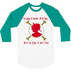 Pirate king Luffy 3/4 Sleeve Shirt