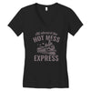 hot mess express Women's V-Neck T-Shirt