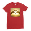 Heart Ladies Fitted T-Shirt